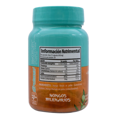 Reishi Maitake 30 Cápsulas (SOLANUM)
