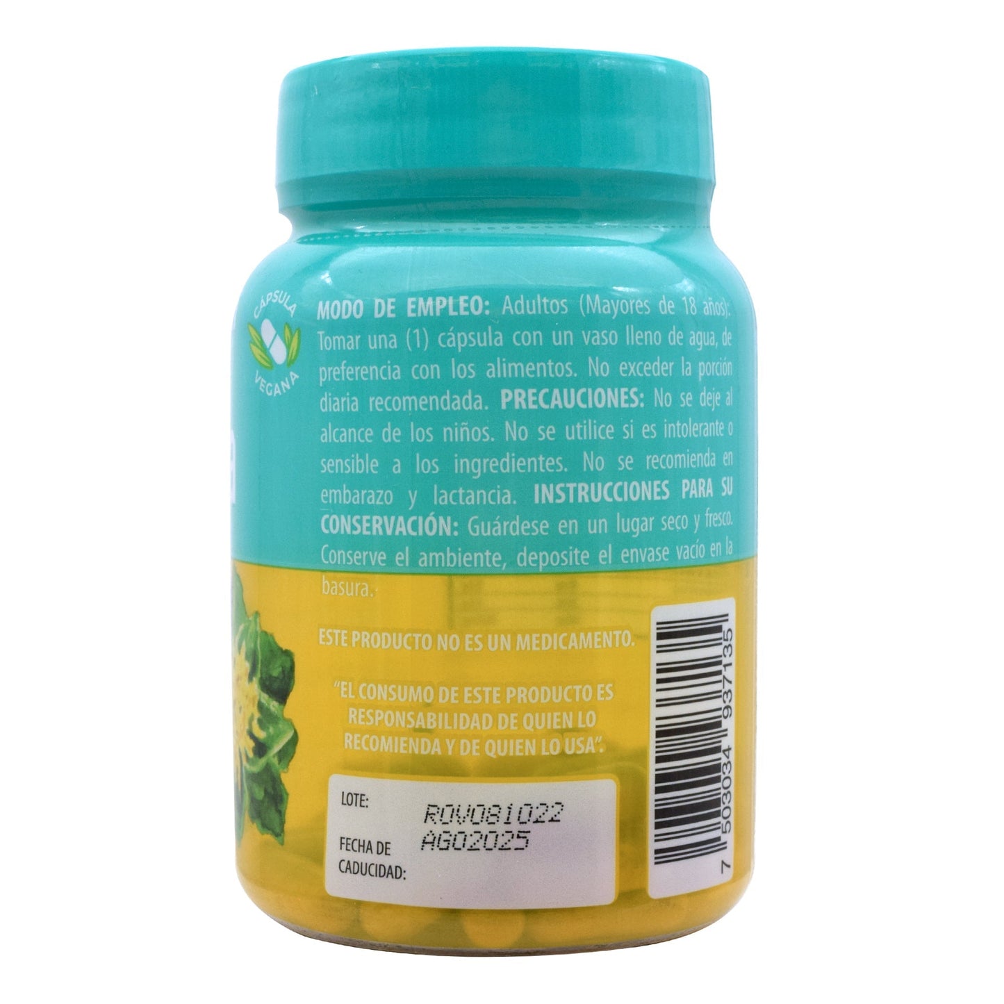 Rodiola 30 Cápsulas (SOLANUM)