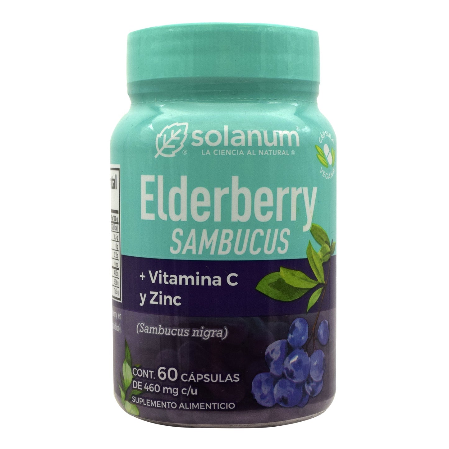 Elderberry 60 Cápsulas (SOLANUM)