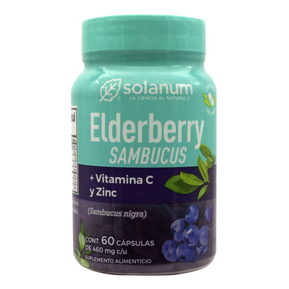 Elderberry 60 Cápsulas (SOLANUM)