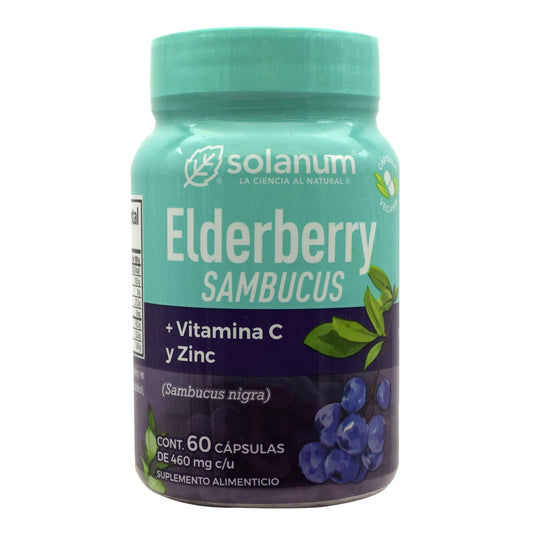 Elderberry 60 Cápsulas (SOLANUM)