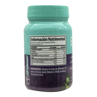 Elderberry 60 Cápsulas (SOLANUM)