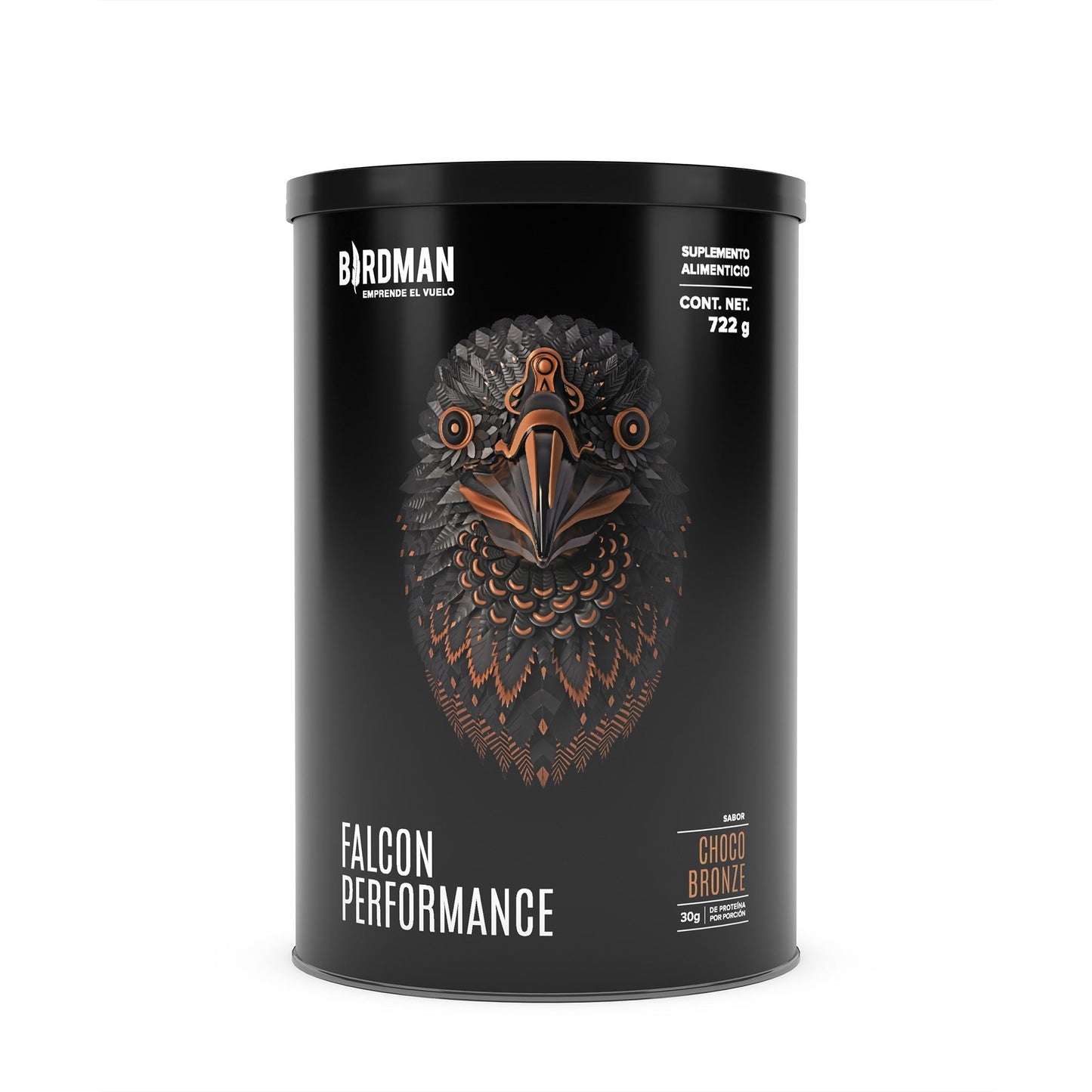 Proteina Vegetal Chocolate Bronce 722 Gr (BIRDMAN)