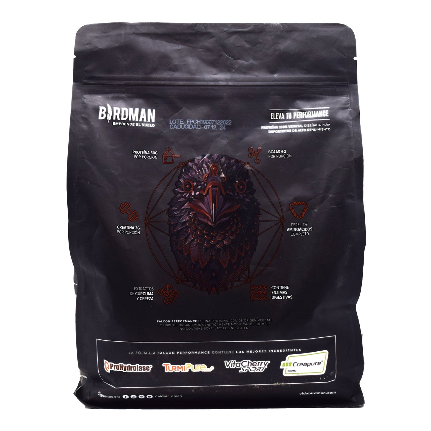 Proteina Vegetal Choco Bronze 1.9 K (BIRDMAN)