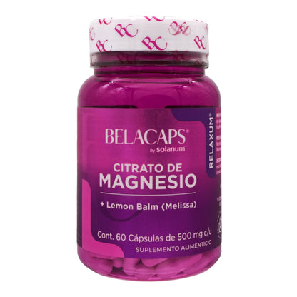 Citrato Magnesio Lemon Balm 60 Cápsulas (SOLANUM BELACAPS)