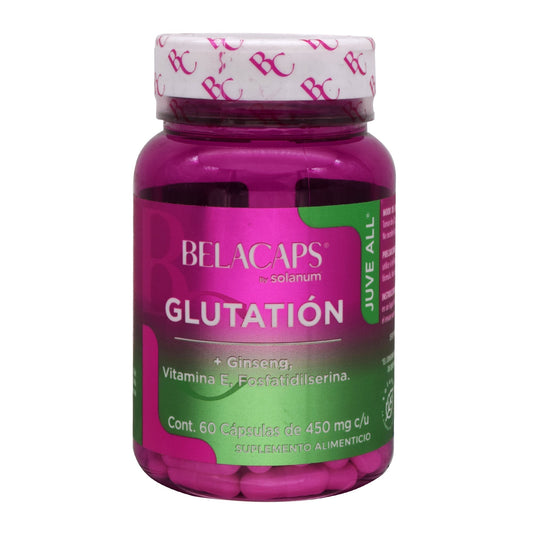 Glutation Ginseng Vitamina E 60 Cápsulas (SOLANUM BELACAPS)