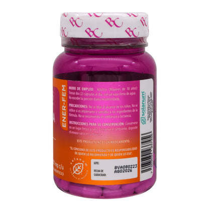 Vitamina B12 L Arginina 60 Cápsulas (SOLANUM BELACAPS)