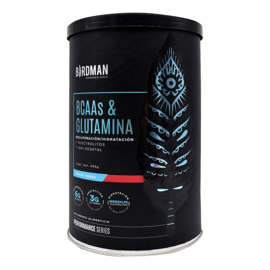 Bcaas Y Glutamina Fresa 405 G (FALCON)