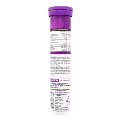 Colageno Biotina Condroitina Coenzima Q10 Efervescente 20 Tabletas (SELTZ)