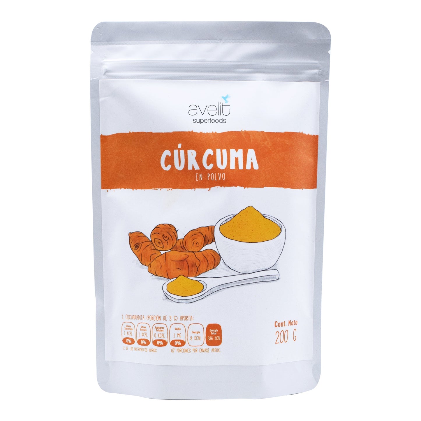 Curcuma 200 G (NATURA CHAAK)