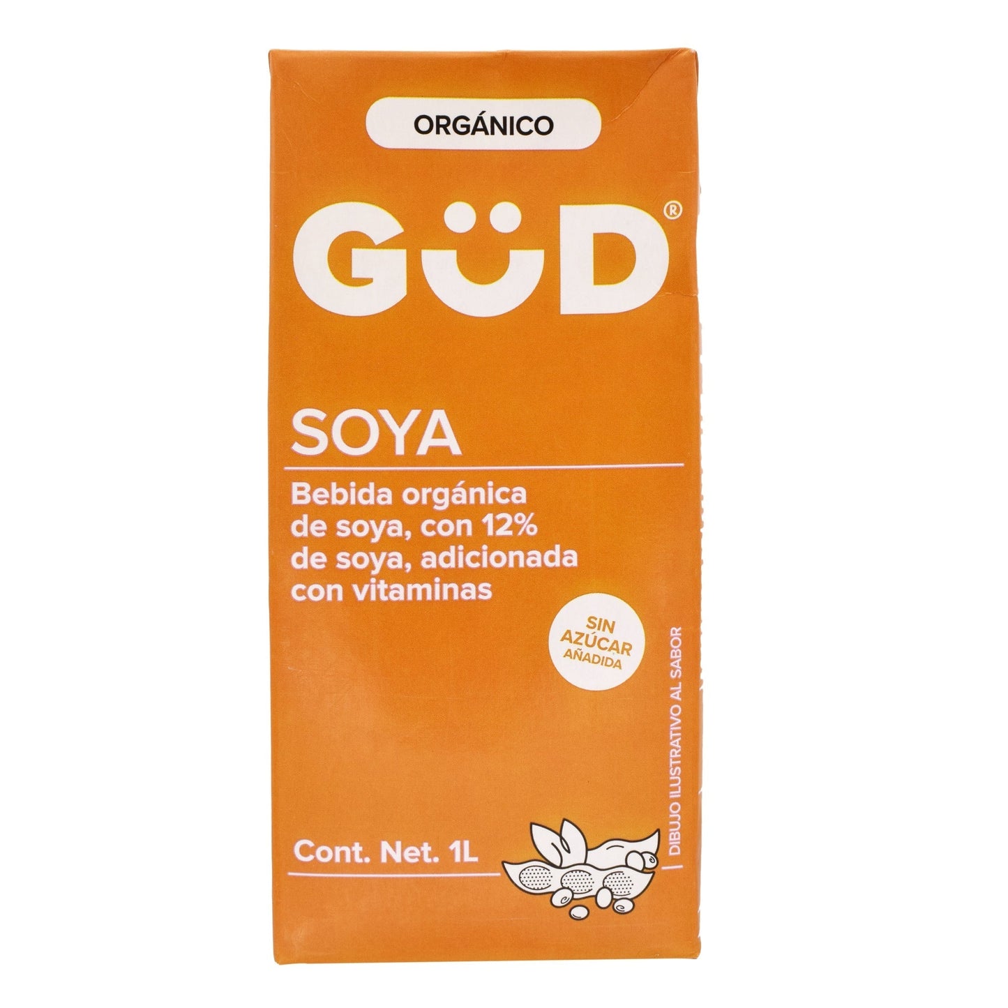Bebida De Soya Sin Azucar 1 L (GUD)