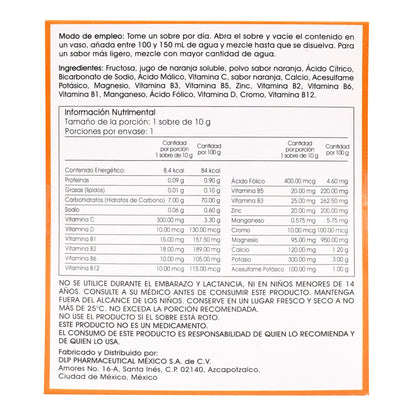 C Blast Naranja 10 Sob (C BLAST +D)