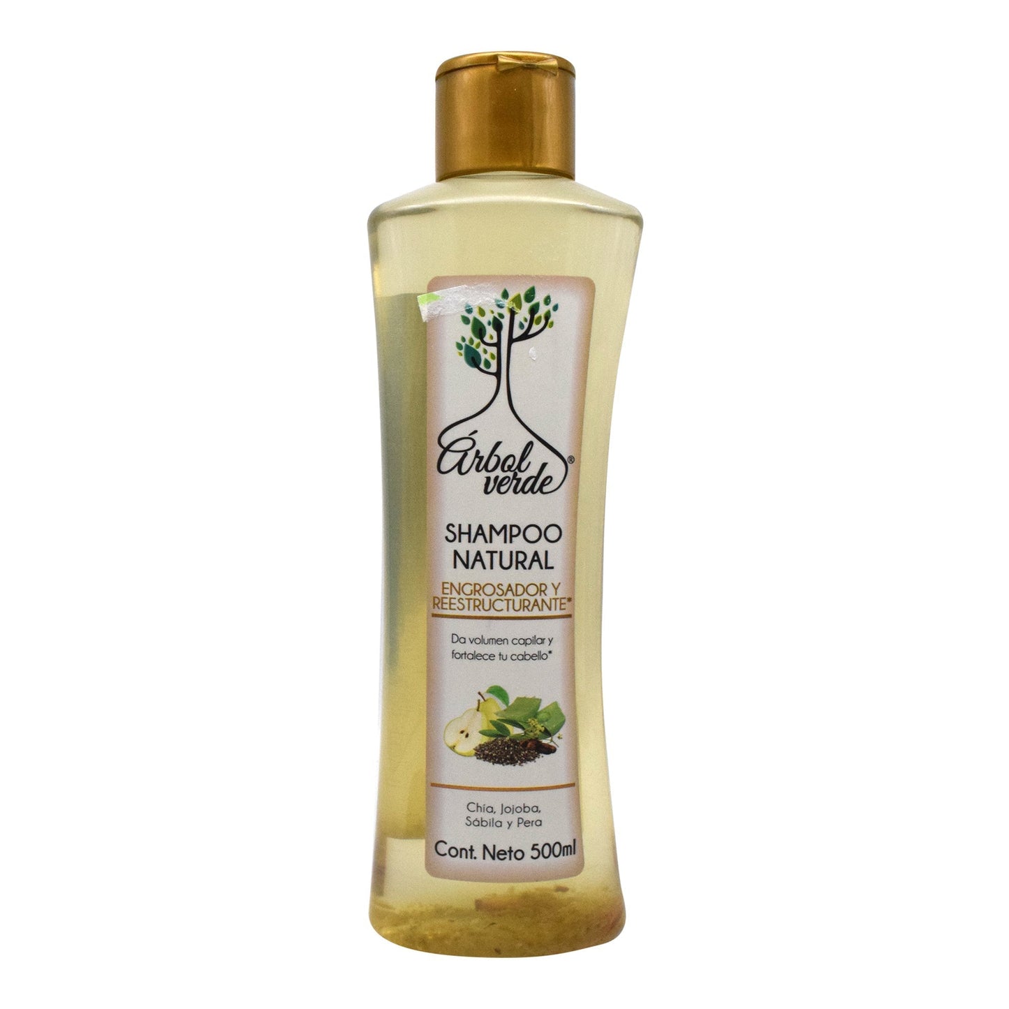 Shampoo Engrosador Y Reestructurante 500 Mililitros (ARBOL VERDE)