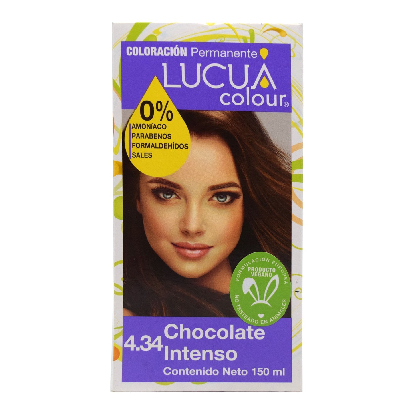 Tinte Chocolate Intenso 150 Mililitros (LUCUA COLOUR)