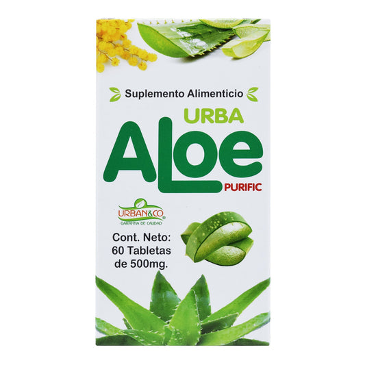 Aloe Y Cuachalalate 60 Tabletas (URBAN&CO)