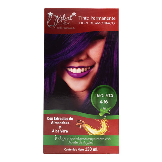 Tinte Violeta 150 Mililitros (VELVET COLOR)