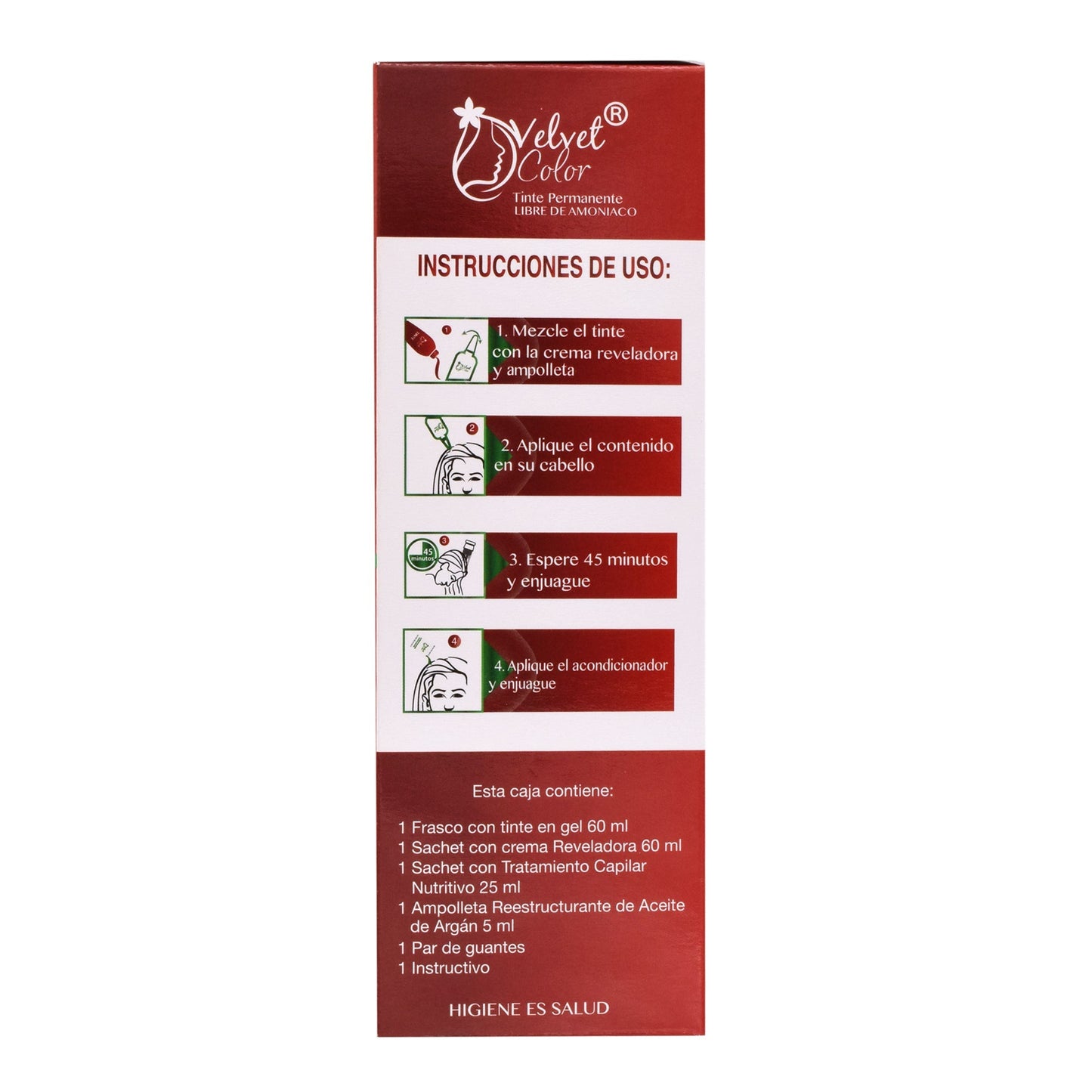 Tinte Violeta 150 Mililitros (VELVET COLOR)