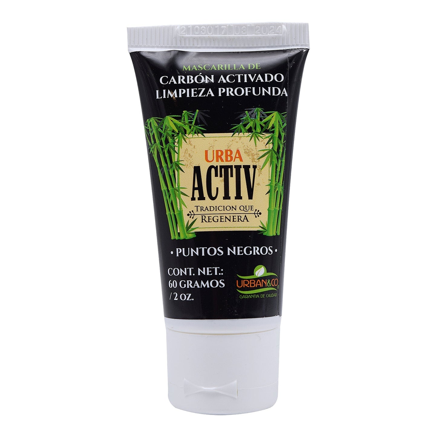 Mascarilla De Carbon Activado Limpieza Profunda 60 G (URBAN&CO)