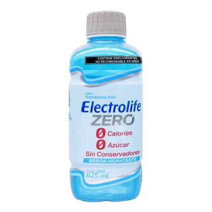 Electrolife Zero Frambuesa Azul 625 Mililitros (PISA)