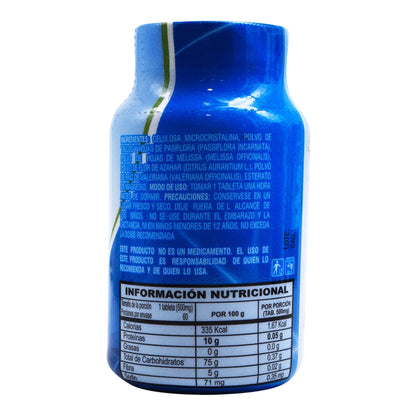 Pasiflora Con Valeriana 500 Miligramos 60 Tabletas (URBAN&CO)