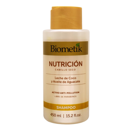 Shampoo Nutricion 450 Mililitros (BIOMETIK)