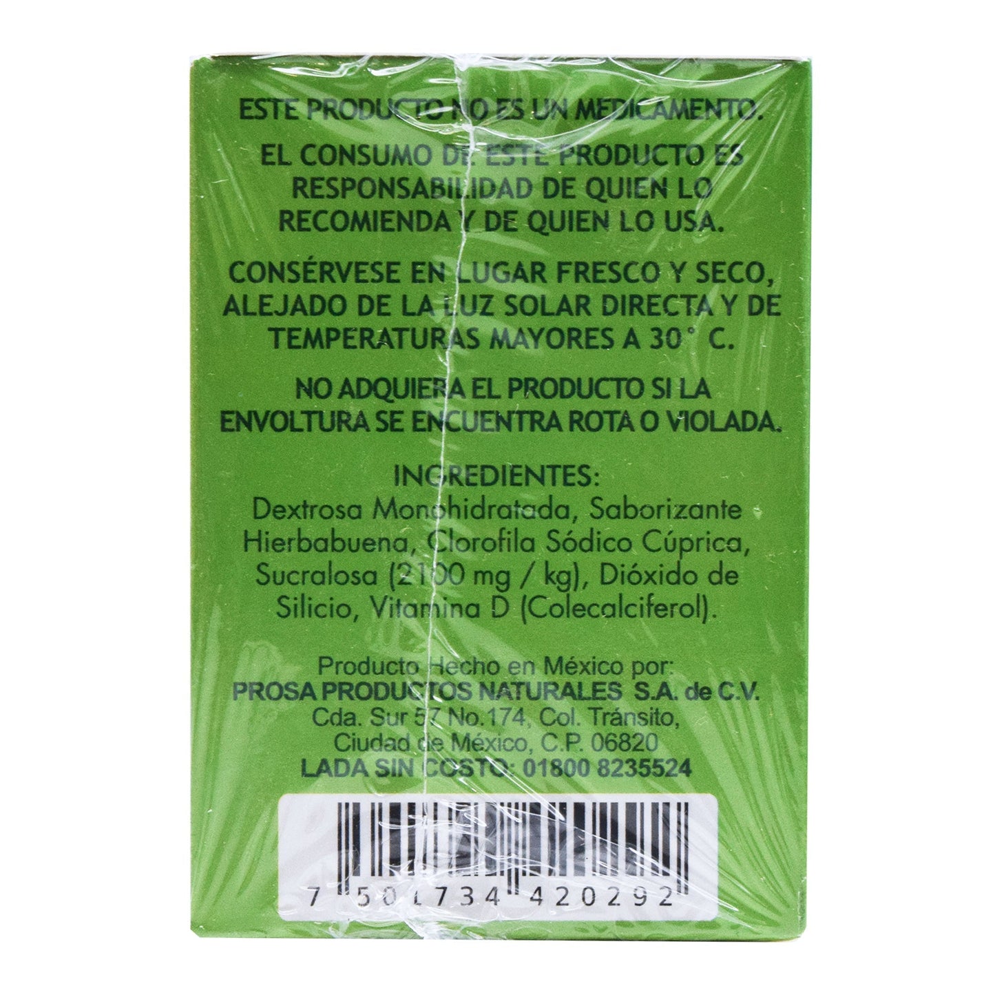 Clorofila Sab Hierbabuena 45 G (PROSA)