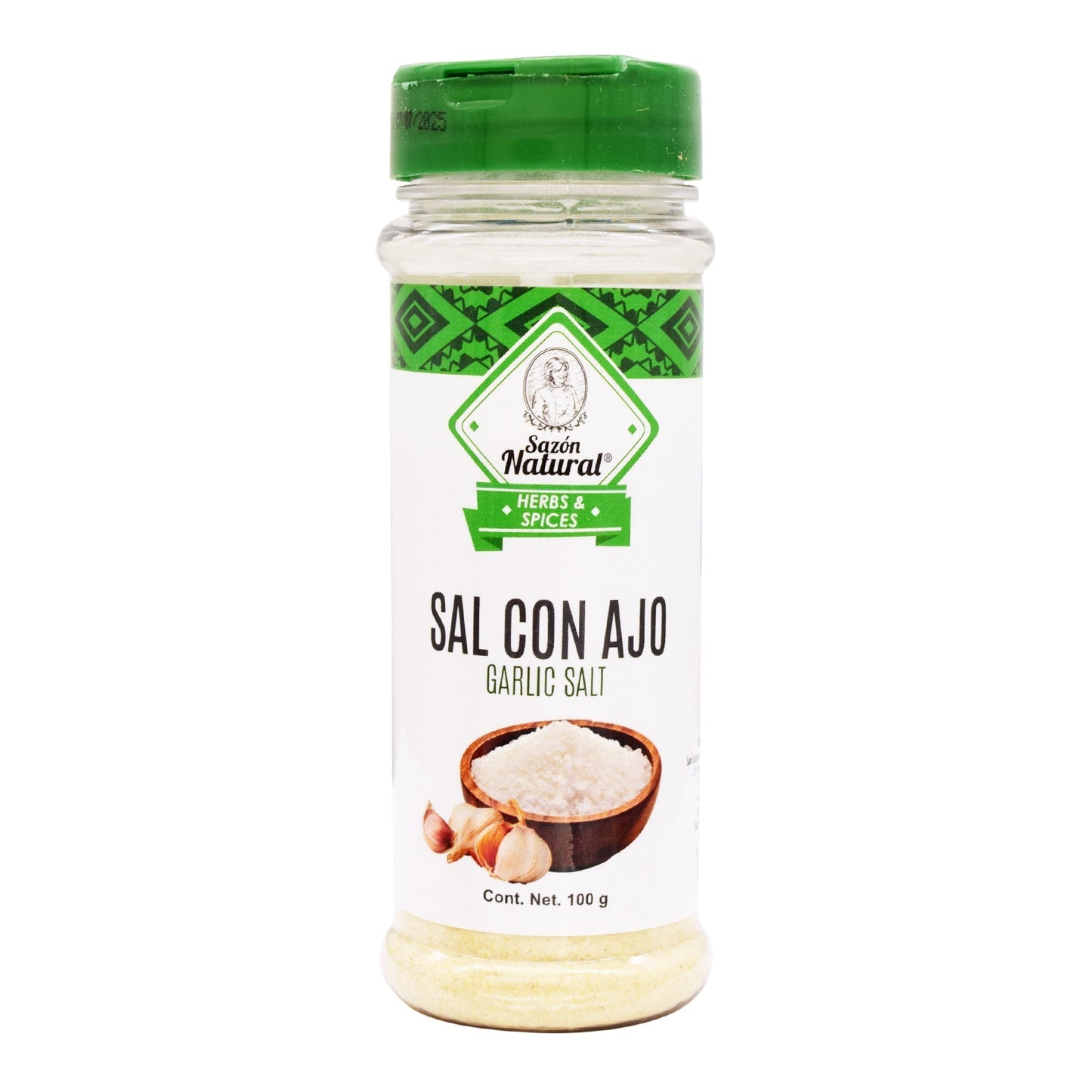 Sal Con Ajo 100 G (SAZON NATURAL)