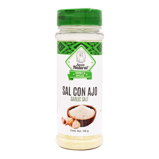 Sal Con Ajo 100 G (SAZON NATURAL)