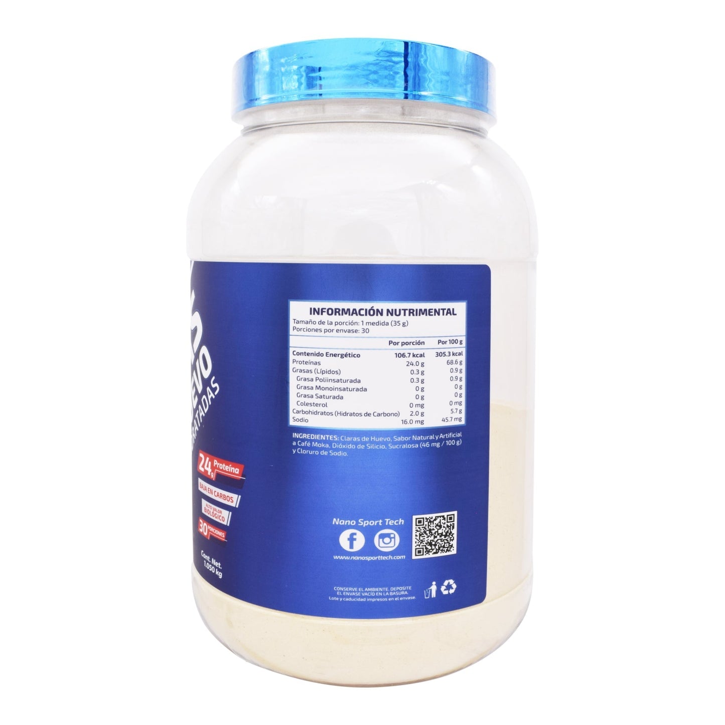 Clara Huevo Cafe Moka 1.05 Kg (NST)
