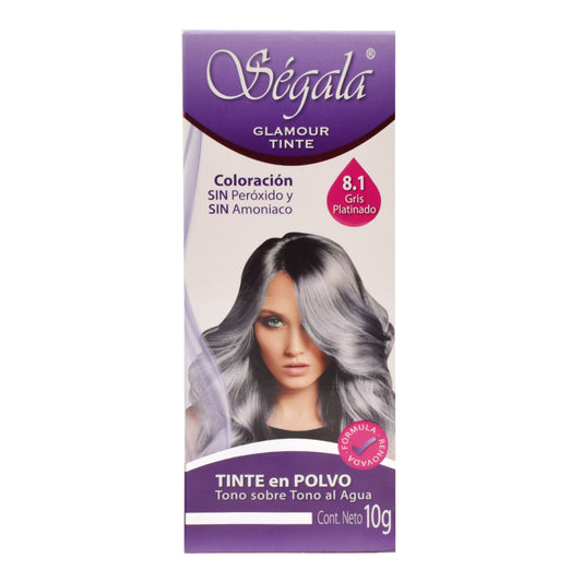 Tinte Al Agua Gris Platinado 10 G (SEGALA)