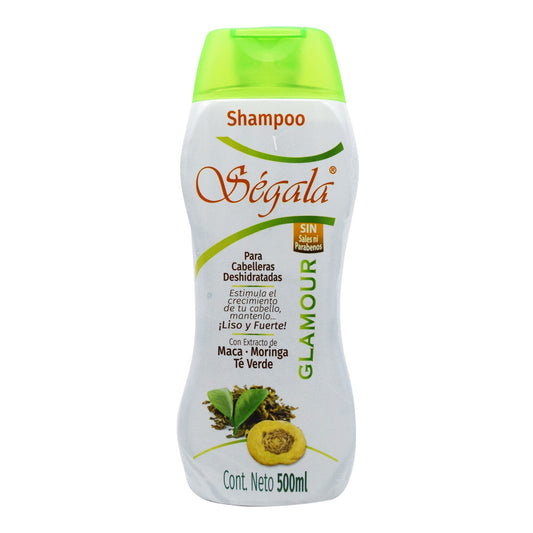 Shampoo Maca Moringa Y Te Verde 500 Mililitros (SEGALA)