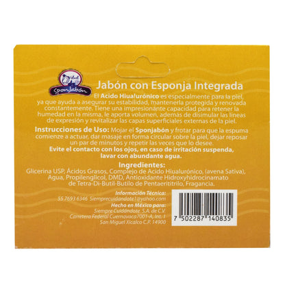 Esponjabon Acido Hialuronico 100 G (VELVET)
