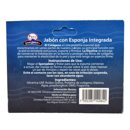 Esponjabon Colageno Y Elastina 100 G (VELVET)