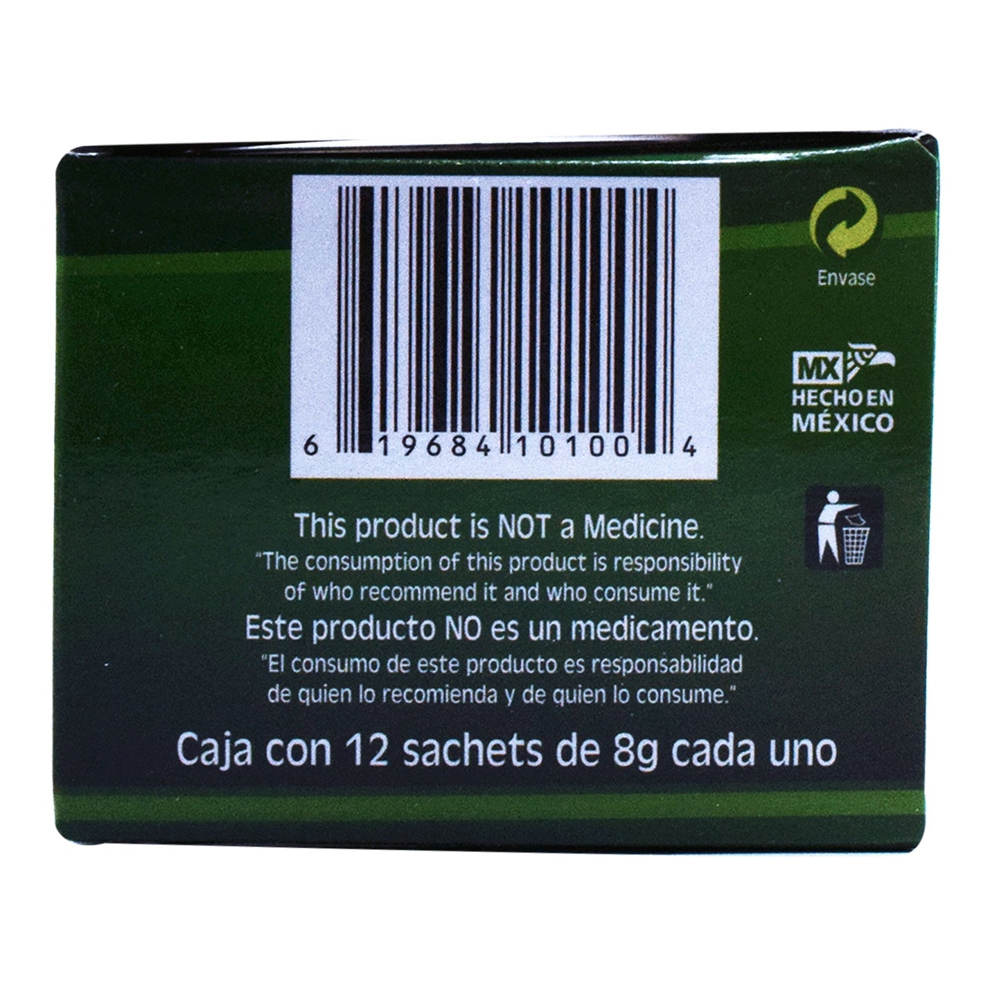Semilla De Chia  En Sachet 96 G (Paquete 12) (METZTLI)