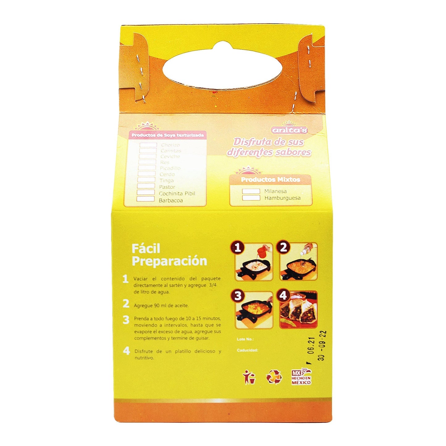 Practisoya Sab Chorizo 190 G (ANITAS)