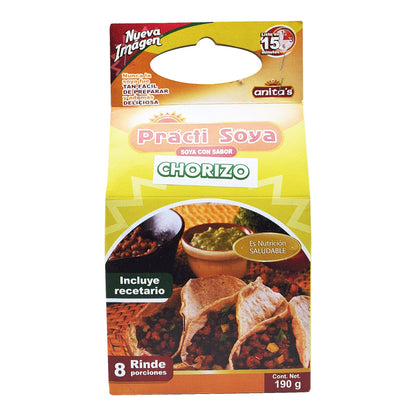 Practisoya Sab Chorizo 190 G (ANITAS)