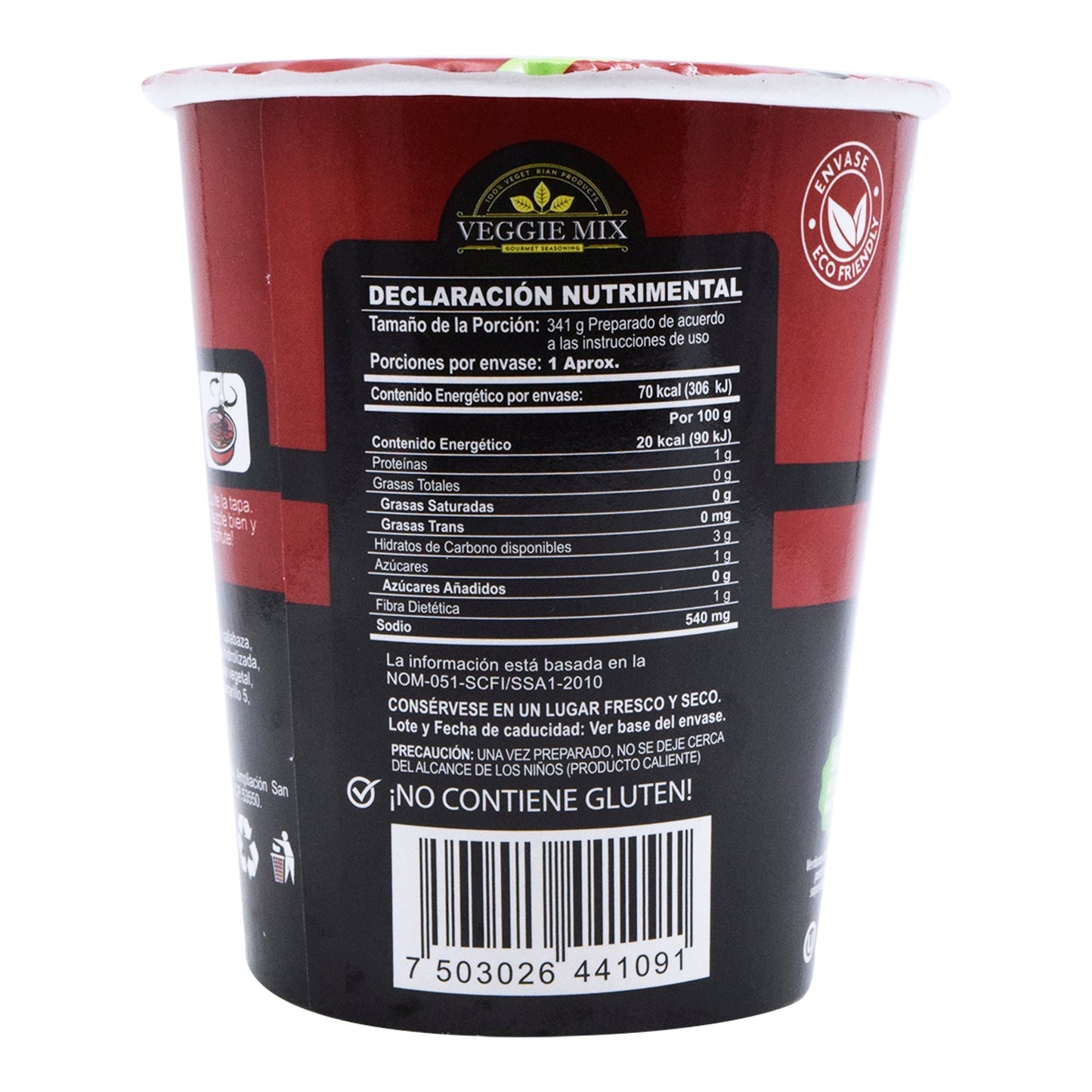 Sopa De Verduras Instantanea Sab Chipotle 26 G (VEGGIE MIX)