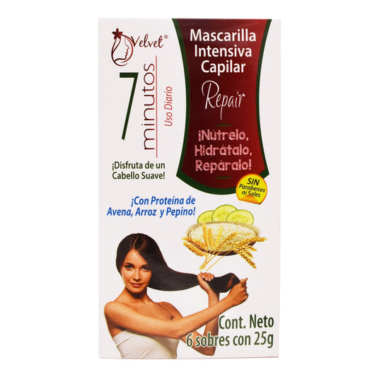 Mascarilla Intensiva Capilar 6 Sob (VELVET)