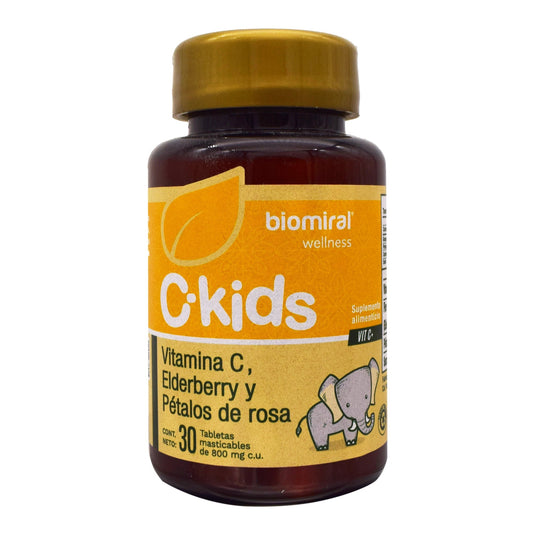 C-Kids Vim C 30 Tab Masticables (BIOMIRAL)