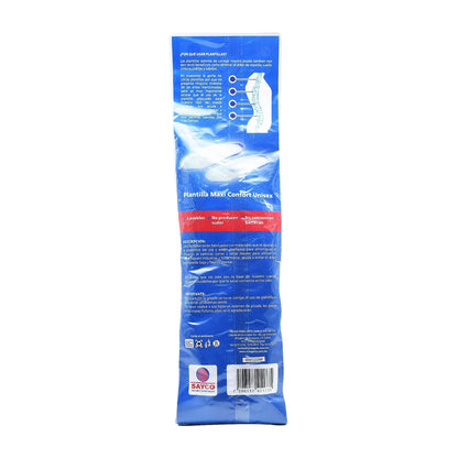Plantilla Maxiconfort Unisex N25 (SAYCO)