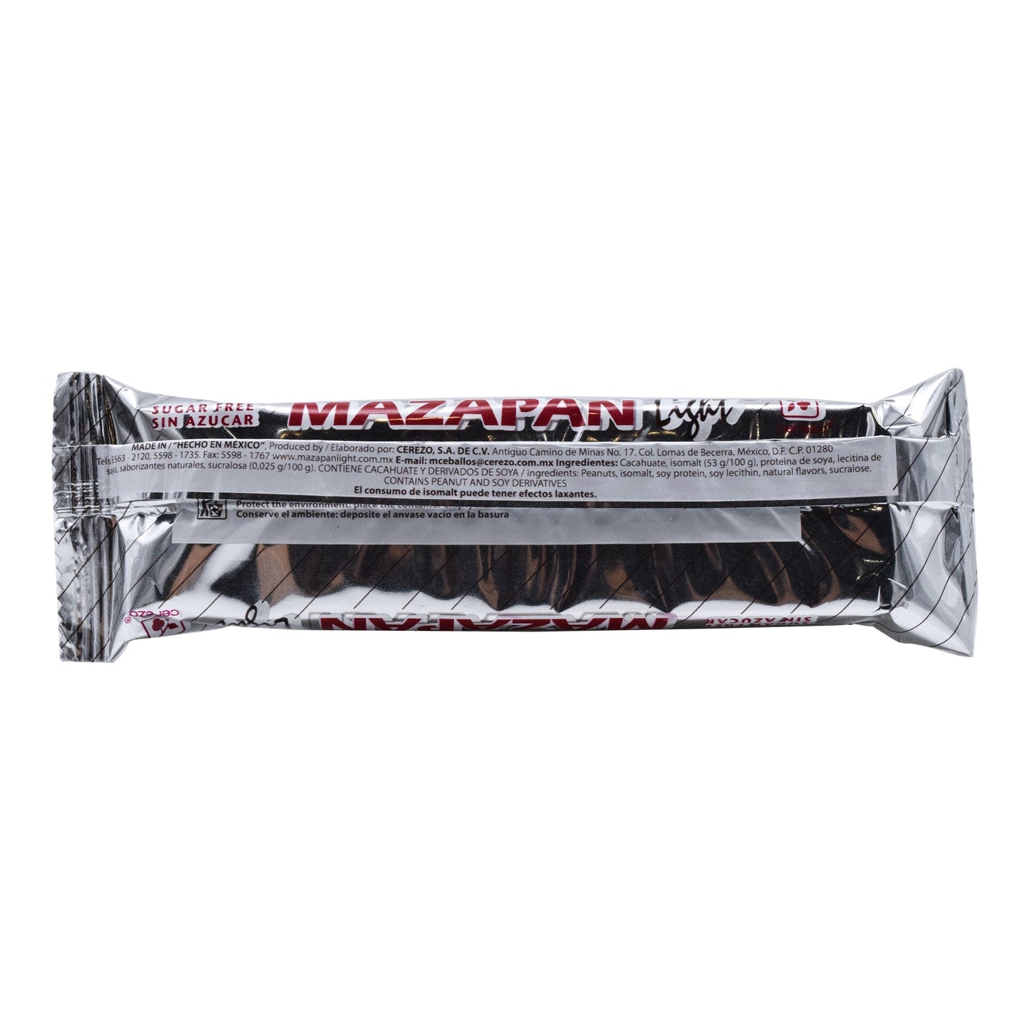 Mazapan Light 3 Pzas 25 G (CEREZO)
