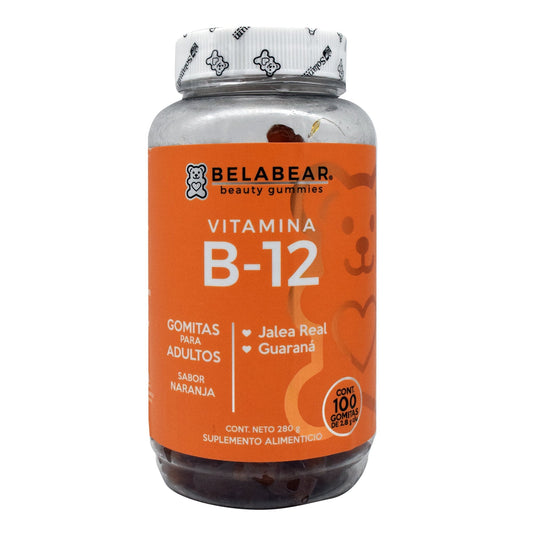 Gomitas De Vitamina B12 Naranja 280 G (BELABEAR)