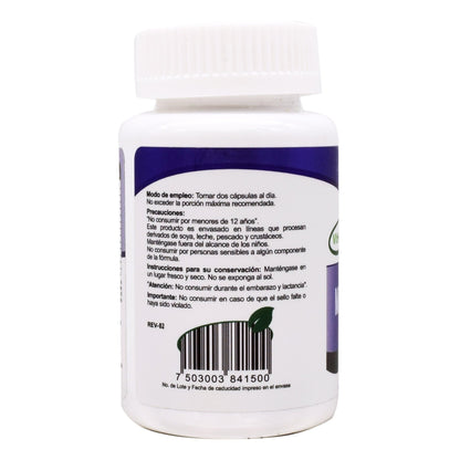 Cloruro De Magnesio 60 Cápsulas (VIT HERBAL)