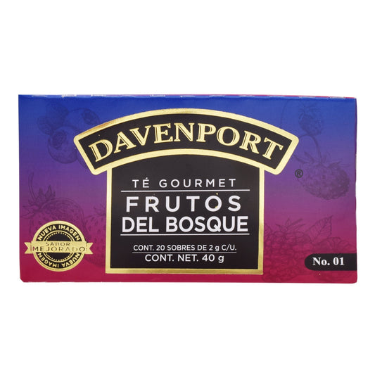 Te Frutos Del Bosque 20 Sob (DAVENPORT)