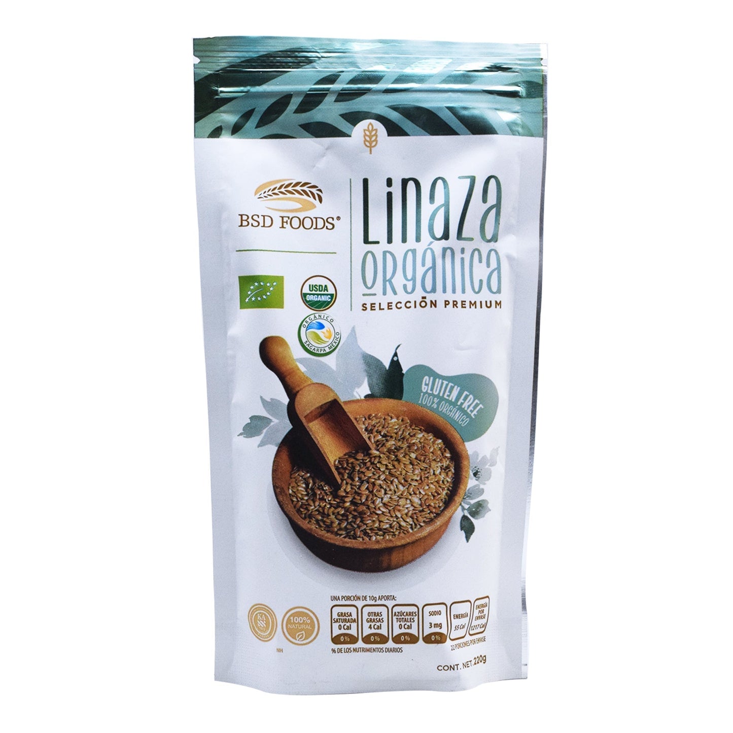 Linaza Organica 220 G (BSD FOODS)
