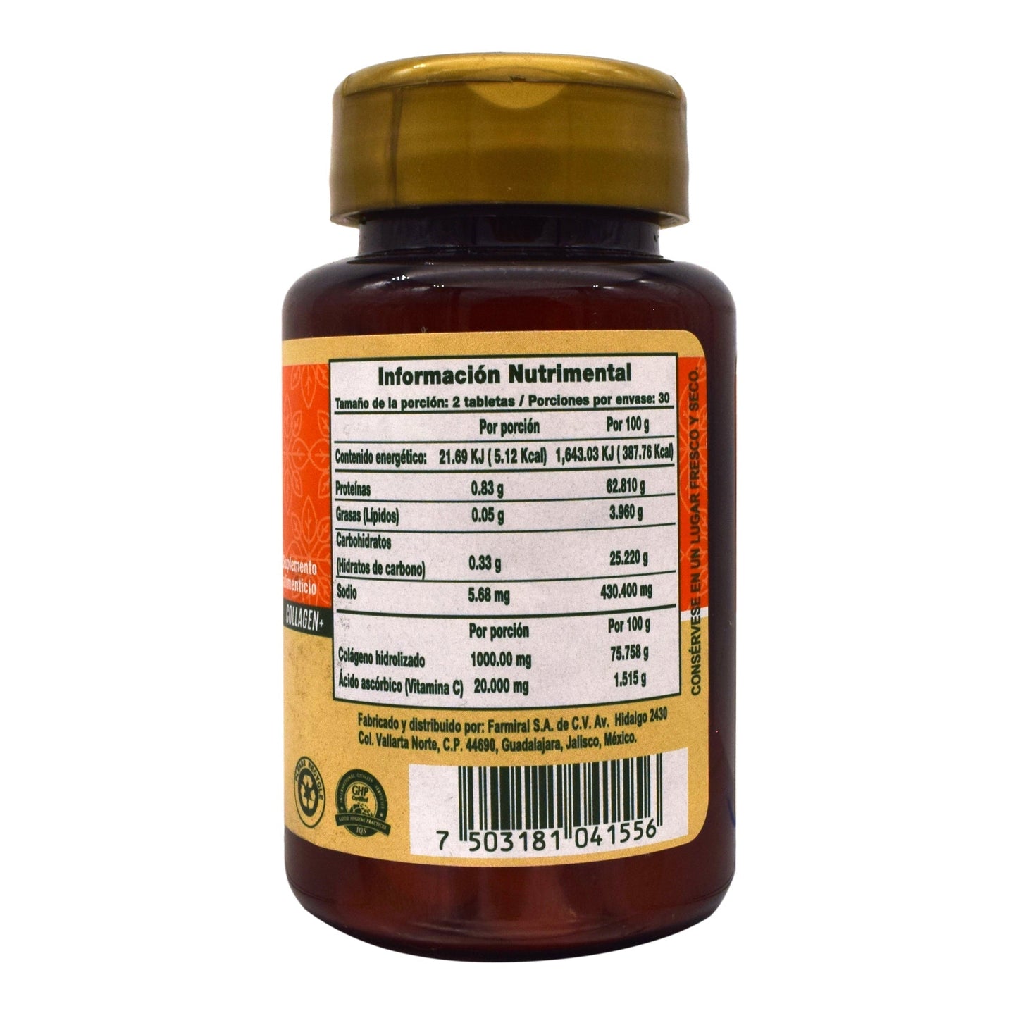 Colageno Colagener  60 Tabletas (BIOMIRAL)