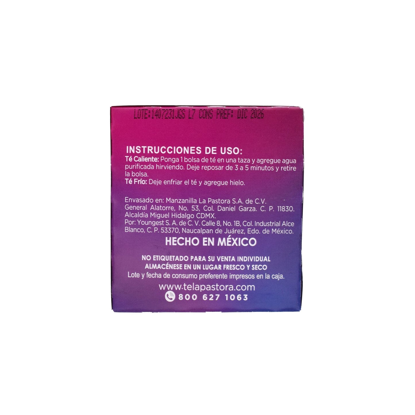 Te Surtido Frutal 20 Sob (DAVENPORT)