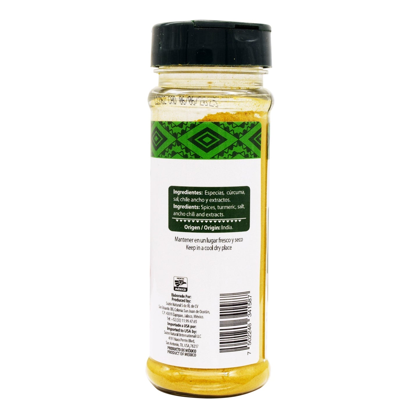 Curry  60 G (SAZON NATURAL)