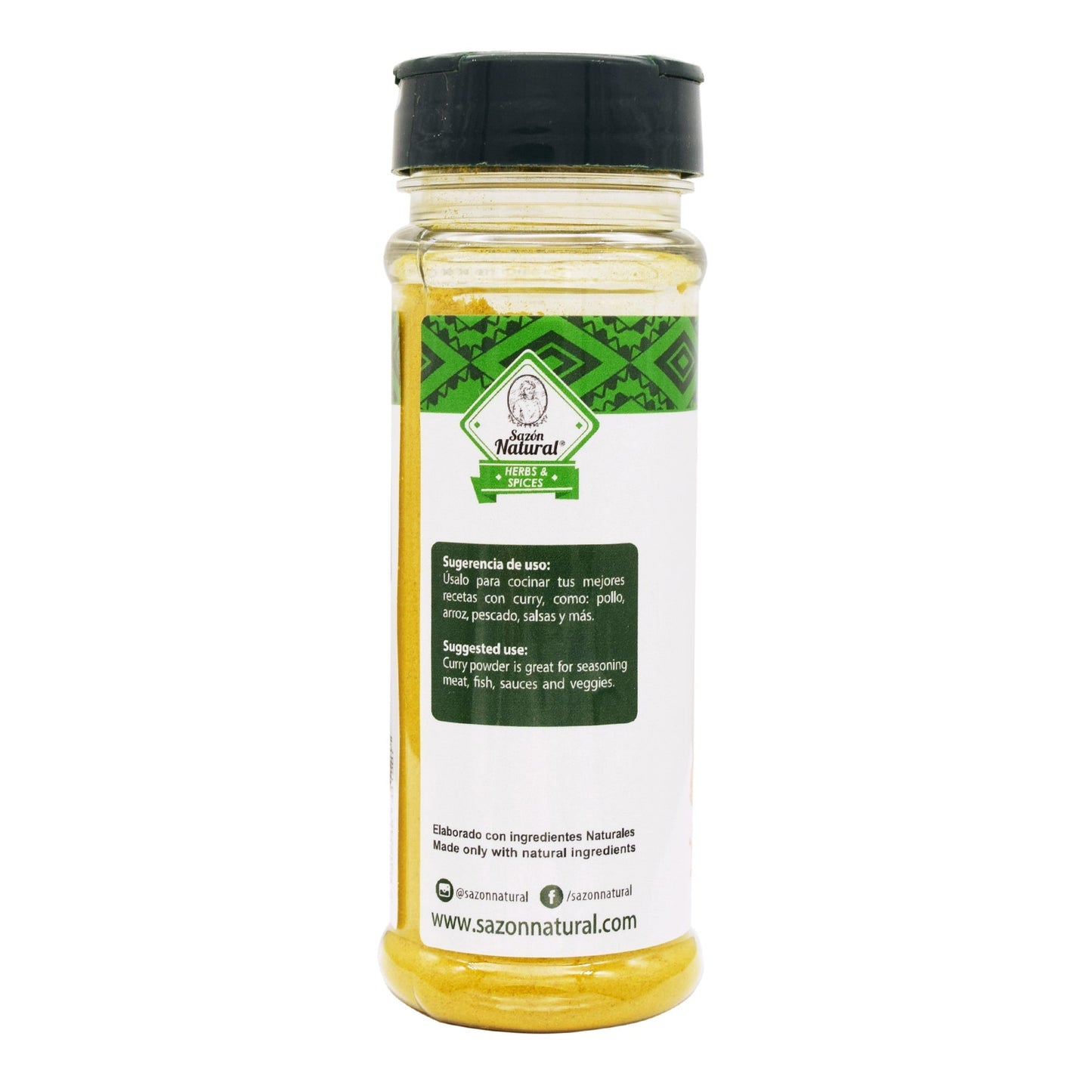 Curry  60 G (SAZON NATURAL)