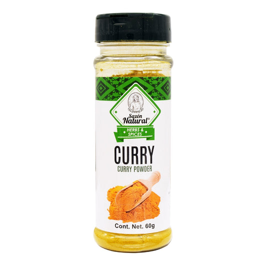 Curry  60 G (SAZON NATURAL)